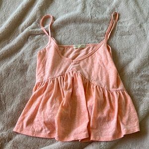 Coral tank top